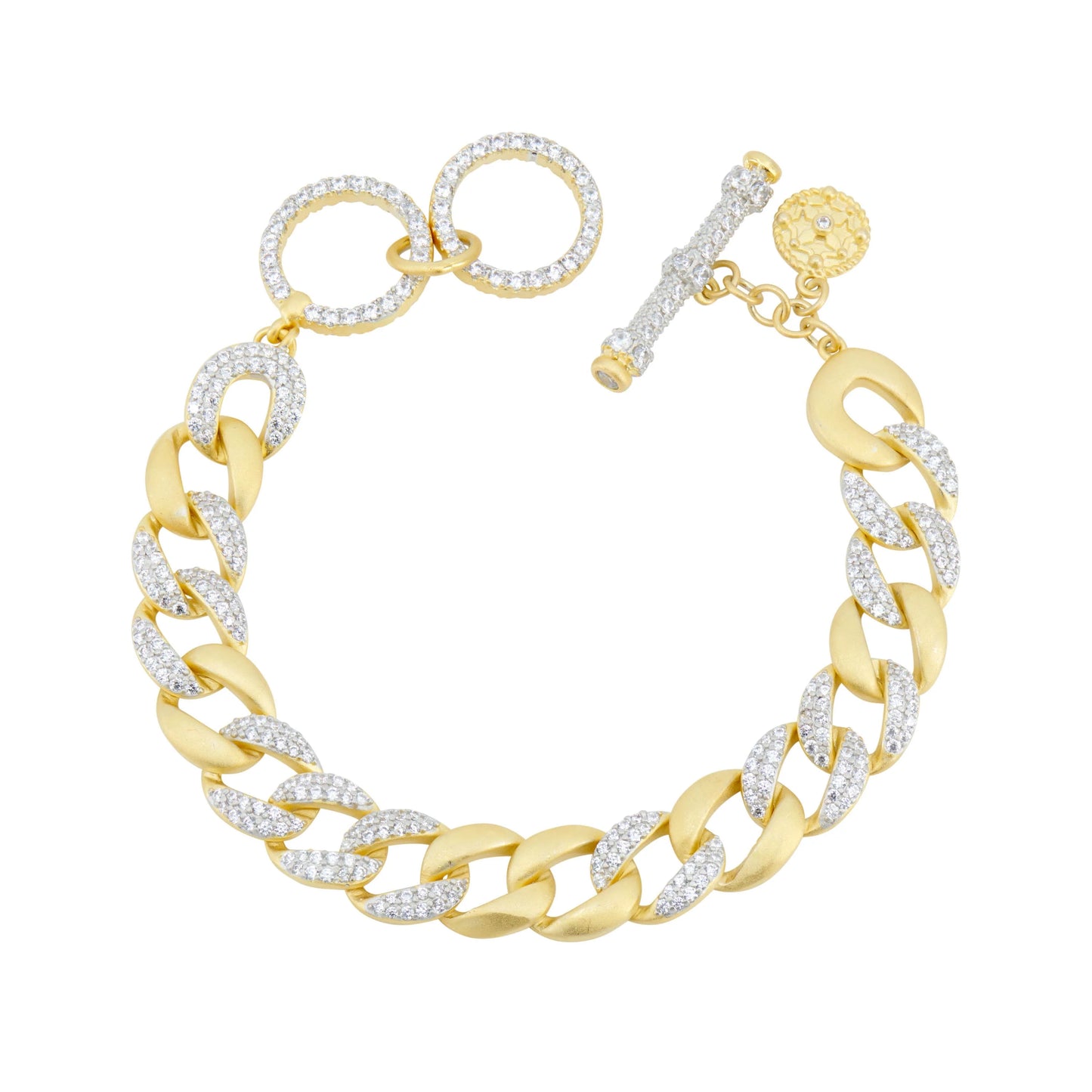 Pavé Chain Link Bracelet