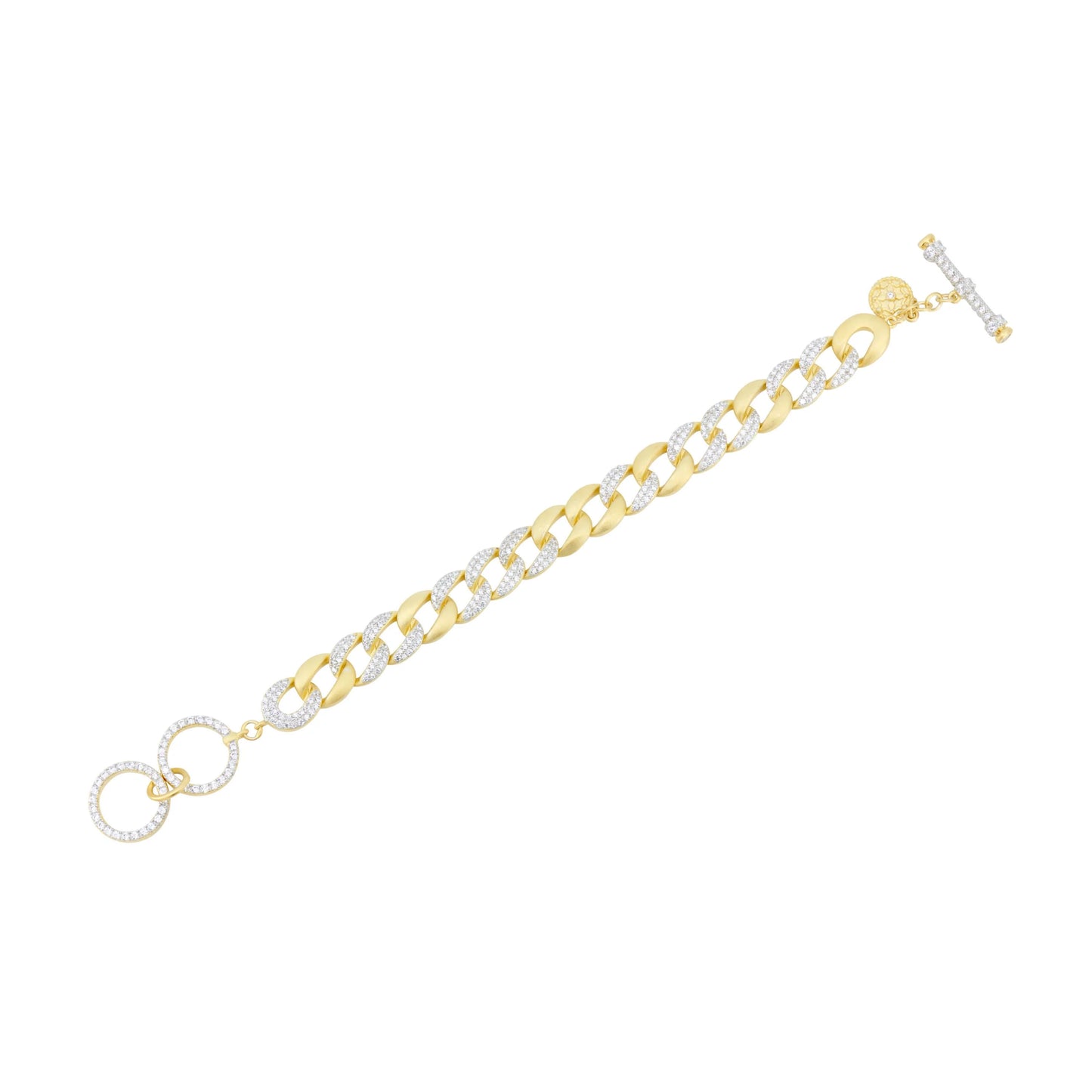 Pavé Chain Link Bracelet