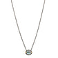 16.5" Peruvian Opal Pendant Necklace
