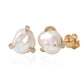 KESHI DIAMOND STUDS