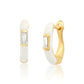 ENAMEL DIAMOND HUGGIES