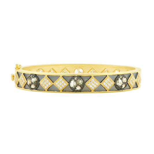 Rose D'or Hinge Bangle