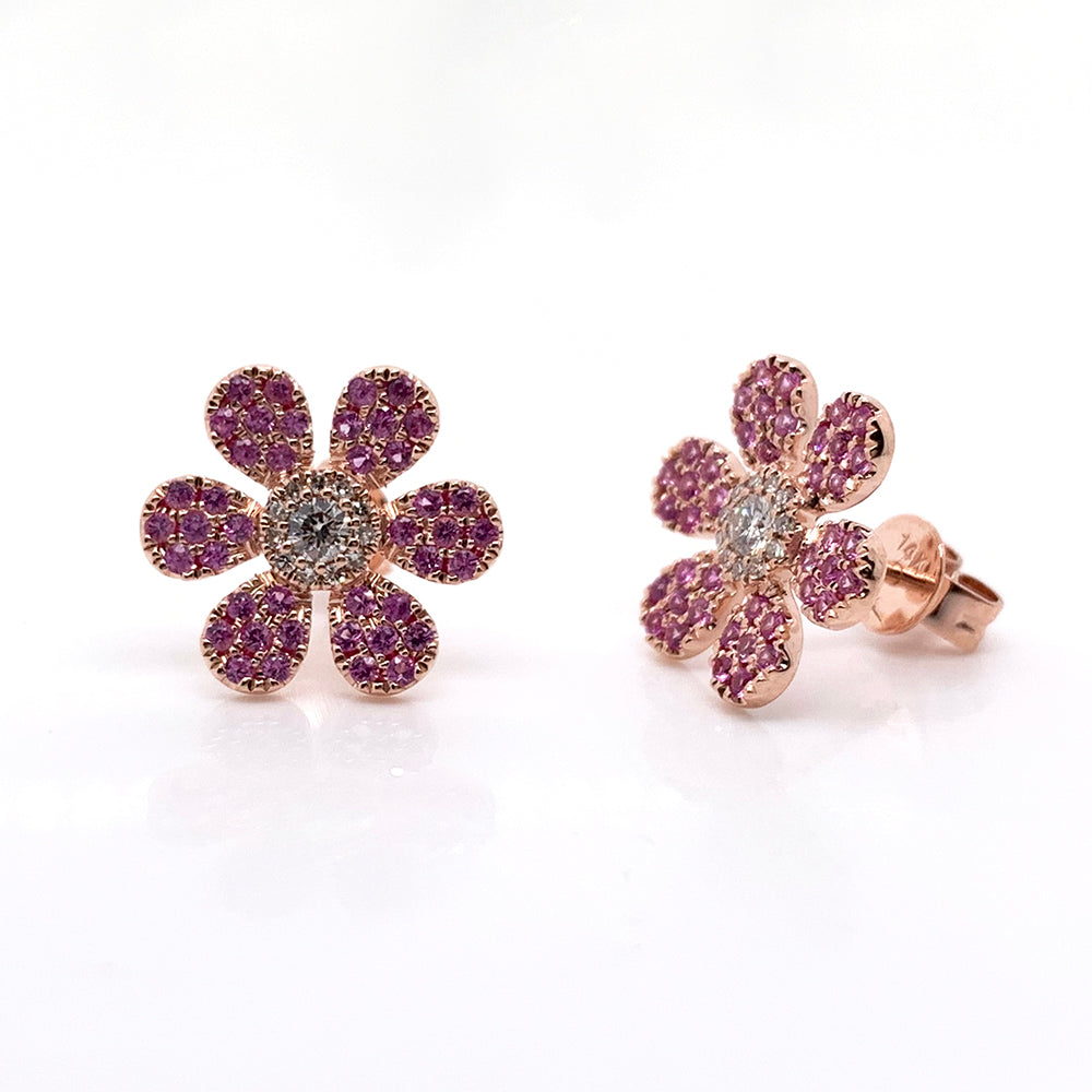 Flower Stud Earrings