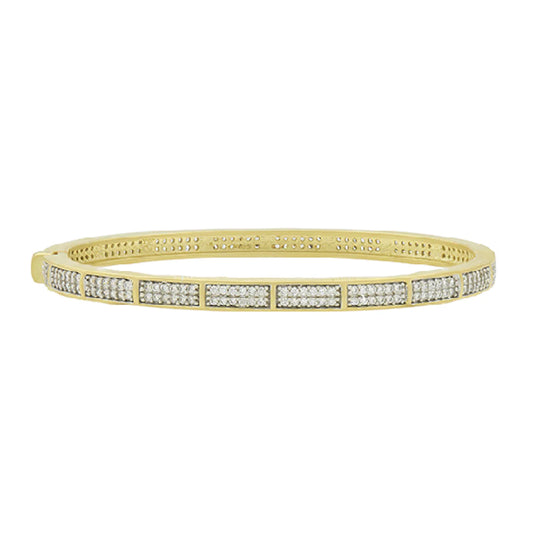 Pavé Hinge Bangle