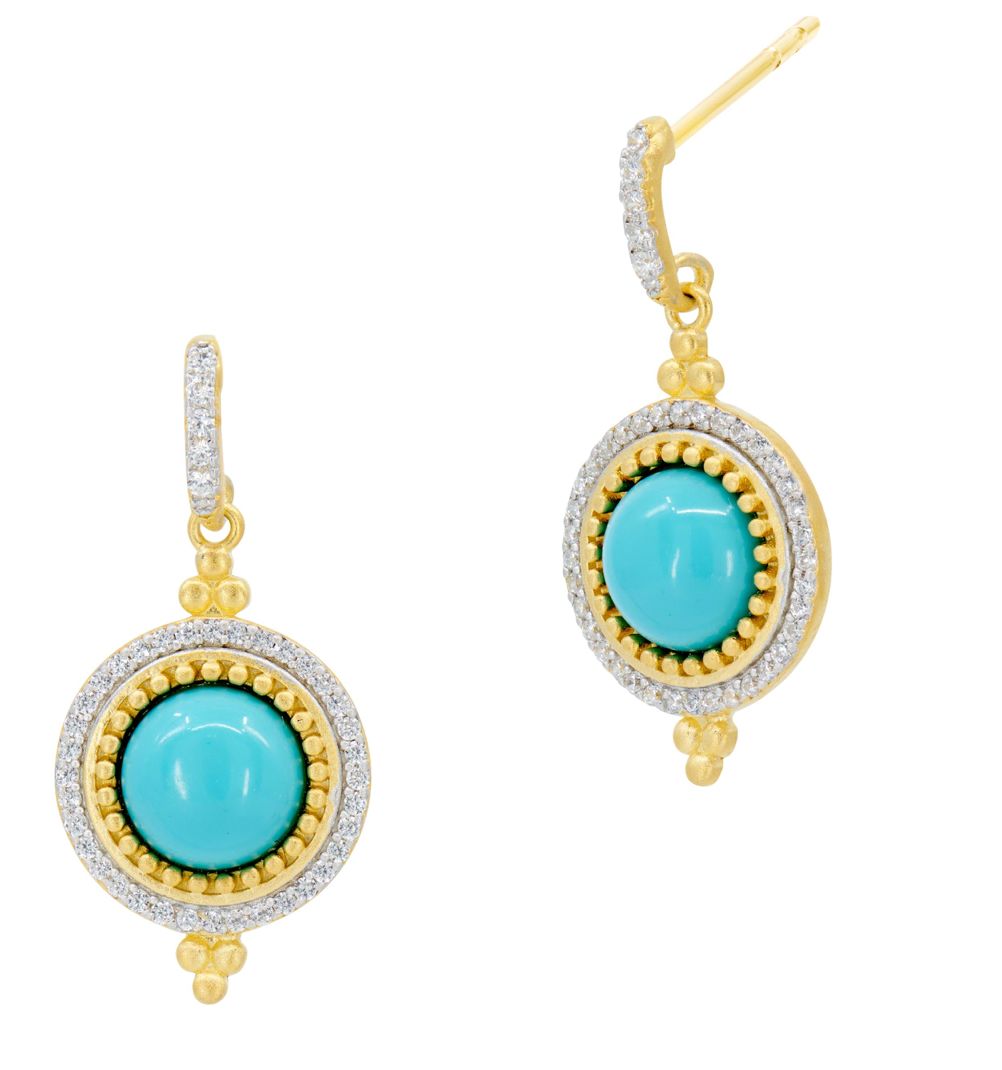 BROOKLYN COAST  Shades of Hope Short Drop Earrings