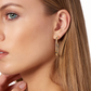 SIGNATURE  Best Selling Pavé Arrow Hoop Earrings