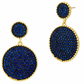 MIDNIGHT  Pavé Elegance Drop Earring