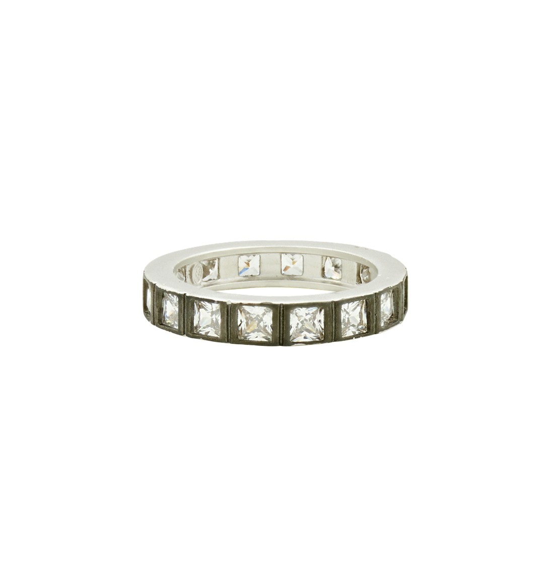 RINGS FOR STACKING  Square Radiance Ring