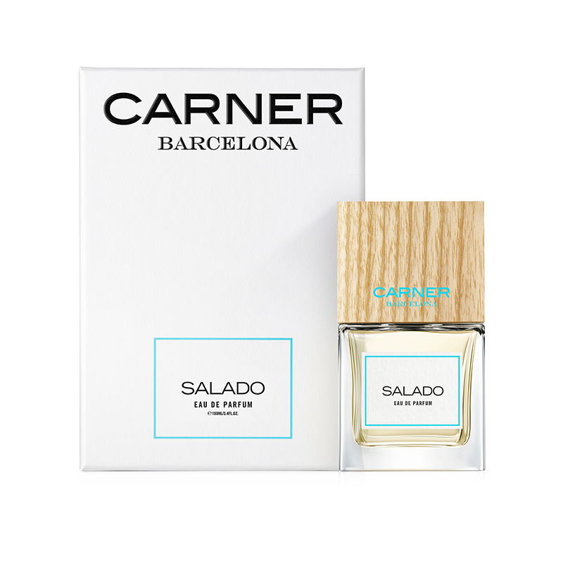 Salado is the scent of sunbathed skin speckled with dried salt crystals left behind from a summer ocean dip in waters the color of blue tourmaline. It’s crisp and refreshing like a soft Mediterranean breeze that skims across the deck of a sailboat docked at sea.  TOP NOTES  Pink peppercorn, Paraguayan petitgrain, Italian bergamot  MID NOTES  Moroccan orange blossom, Cucumber  BASE NOTES  Salty accord, Wood floated accord, Musk