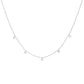 0.50 CT Five Floating Diamond Necklace